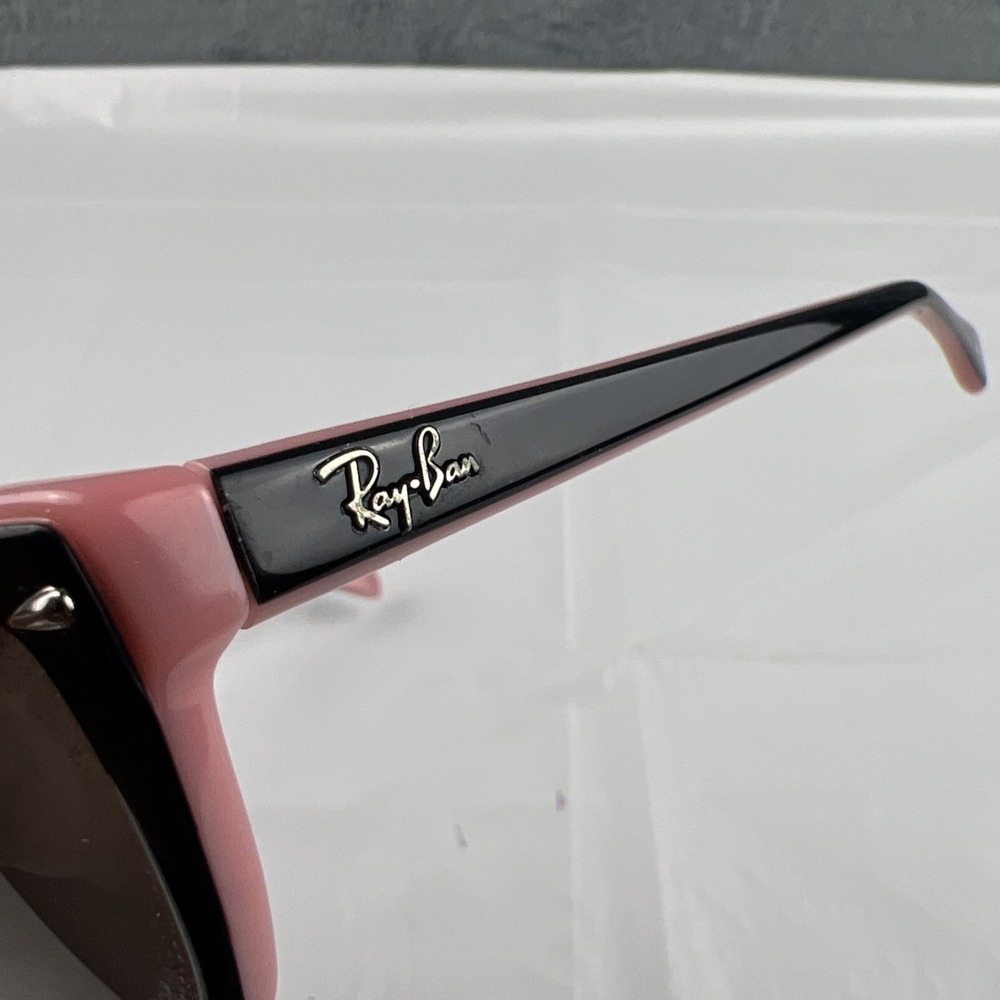 Ray Ban RB 5255 5024 Rectangle Black Pink Eyeglasses Frames Only 53-16-135 - Picture 10 of 16